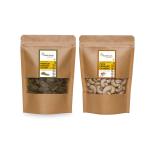 The Prakriti Foods by Khatirdaari-Cashew/kaaju 100grams+ long green Raisins/kishmish 100 grams FREE