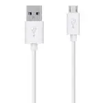 RONIKS Charging & Data USB Cable for Android Smartphones Original USB Cable | Micro USB Data Cable | Sync Quick Fast Charging Cable | Charger Cable | Android V8 Cable (3.0 Amp, 1 Meter, KY2, White)