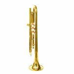 Skylark International Golden Brass Polish Trumpet Hard Case and 7c Mouth Piece.