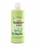 SUNRISE Herbal Aloe Vera Juice With Pulp, All Natural Tonic For Immunity No Added Sugar - 500 ml