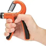 Whinsy Heavy Duty Adjustable Hand Gripper (10 Kg To 40 Kg) For Muscles Strengthening, Suitable For Men's And Women (Color May Vary)