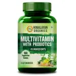 Himalayan Organics Multivitamin with 45 Ingredients & Probiotics Health Supplement 180 Tablets