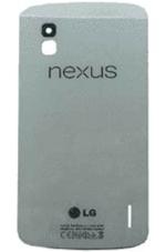 NAFS White Back Panel For Lg Nexus 4