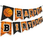My Party Suppliers Basketball Theme Happy Birthday Banner Slam Dunk Party Decoration