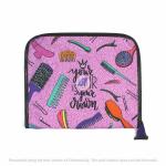 Vinishq Designer Printed Hairclip Organizer | Fashion Design Organizer Pouch | Attractice Hairpin Organizers Utility Pouch Bag for Kids & Girls (Your Crown)