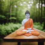 Euroxo Blessing Buddha statue 15 Inch