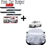 Carnest Car Cover For Hyundai I10, Santro Xing, Spark, Eon D Lite, Santro, Alto 800 (Silver)