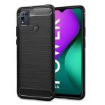RJR Infinix Hot 10 Play, Infinix Smart 5 Back Case Cover |Soft Silicon| Hybrid| Smooth Texture| Rubberized Soft Cover for Infinix Hot 10 Play, Infinix Smart 5