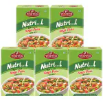 YUM YUM Best Quality, High Proteins Soya Peas | Soya Chunks | Soya Wadi | Soyabean Vadi 1 kg Incomplete