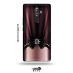 Tweakymod Printed Elegant Design Back Cover For Lenovo K8 Note