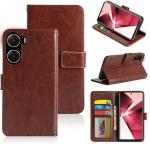 WEBKREATURE Mobile cover for Vivo V29E (Brown, Dual Protection, Pack of 1)