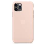 Mmcards Beige Silicone, Microfiber Back Cover Case For Apple Iphone 11 Pro