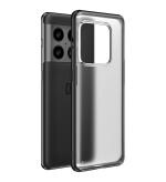 Golden Sand for OnePlus 10 Pro 5G Back Cover - Rugged Frosted Series Semi Transparent PC Shockproof TPU Slim Case for OnePlus 10 Pro Mobile, Frosted Black