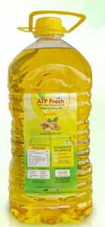 ATP Fresh -100% Pure Groundnut Oil (5 L) | Mungfali Ka tel |Edible cooking oil |Chemical free oil |Healthy And Tasty oil |No Preservatives | Pack of 1