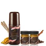 GO AYURVEDA Dhanvantri Combo Pack Of Balm (8 ML x 2) & Pack Of Pain Relief Oil (50 ML x 1) | Effective & Fast Relief | Body/Muscle Pain | Easy to Apply