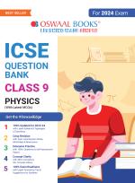Oswaal ICSE Question Bank Class 9 Physics Book (For 2023-24-24 Exam)