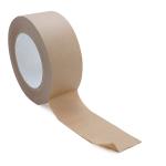 Aumni Crafts Kraft Paper Self Adhesive Packing Tapes (1 Roll, 2 Inch, 50 Meters) High Strength 120+ Micron Adhesion Using Vegetable Waste