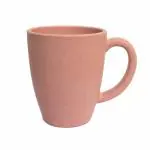 Irida Naturals Rice Husk Unbreakable Coffee Mug Single Piece 300 ML, Reusable, Dishwasher, Freezer & Microwave Safe Mugs, Eco-Friendly Bamboo Fiber Milk and Tea Mug for Kids and Adults (Pink)