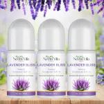 neemvilla Lavender Anti Perspirant Deodorant Roll On For Women and men Floral. (pack of 3)