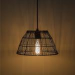 Homesake Metal Wire Mesh Hanging Ceiling Pendant Light Lamp Shade, (E27, 40W, Antique Black)