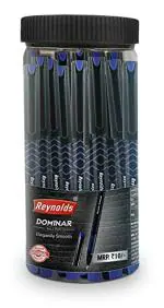 REYNOLDS DOMINAR BALL PEN 20 CT JAR- BLUE PACK OF 2