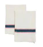 SHOP BY ROOM Floor Cleaning Cloth ,Pottu, Pocha -26 inch x 26 inch - Pack of 2 (White)