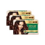 Streax Hazel Brown Highlights Kit For Men And Women, 60 Ml (Pack Of 3)