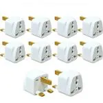 Hi-Plasst Universal Type G Plug Uk Flat 3Pin Travel Power Plugs Converter Adapter Complatible In Uk Countries And England