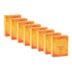 GOLDEN TREEZ Natural Handmade Honey Soap For Glowing Skin And Skin Brightening , 115 Gram Pack of 8