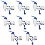 E.F.M Ro Water Filter And Purifiers Suitable For Kent/Aqua Fresh/Eureka/Whirlpool/Dolphin/Zero B/Luminous (8) Tap Mount Water Filter