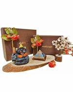 Shubhanjali store Ganesha with Gomti Chakra Rudraksha Tree Organ Pyramid