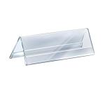 Kebica Stationery Transparent Paper, Acrylic Table Desk Name Plate (Pack Of 5)