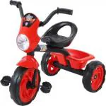 Maanit Baby Tricycle with storage basket Riding Cycle for 2 to 8 Year Old Kids TZ-530 Tricycle (Red)