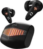 HOPPUP Predator Xo7 Gaming Earbuds with 35MS Low Latency, 13MM Drivers & Quad Mic ENC Bluetooth (Black, Grey, True Wireless)