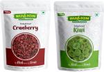 Bullion Dry Fruit Kiwi, Cranberry Mouth Fresheners, 150G Each (Combo Of 2)