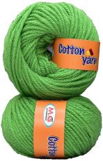 M.G Enterprise Wool Yarn, Alisha dos Light Green 200 Grams.