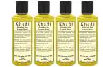 Khadi Herbal Lemon Honey Body wash 840ml ( Pack of 4)