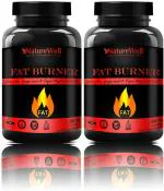 Naturewell Fat Burner, Fat Burner For Women And Men, Fat Loss Red, 60 Capsules Each (Pack Of 2)