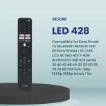 RESORB LED 438 Compatible Remote Control for VU LED LCD TV (NON VOICE)(Please Match with Your Old Remote Before Placing Order)
