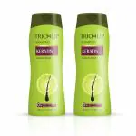 Trichup Keratin Hair Shampoo - For Damaged Hair Repair - Rebuild Strength, Returns Elasticity & Reduces Breakage - Get Healthy, Shiny and Frizz-free Hair- (Pack of 2 x 400 ml)