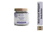 Kaers by healthcrew Whipped Body Butter | Black Seed (Kalonji) & Argan Oil with Vitamin E | Nourishes & Hydrates with Unique Fast Absorption Formula | 100 G