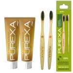 Purexa Probiotic Toothpaste And Toothbrush (Pack of 4)
