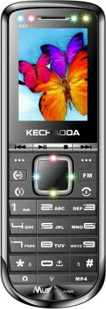 Kechaoda K60, Dual Sim, Black, Feature Phone