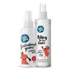 Captain Zack Combo Bling On The Shine Dry Shampoo Plus Scent Sationally Yours Dog Cologne Spray 2 Pc