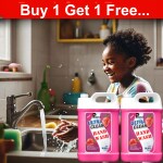 PISHARNATH Hand Wash Liquid pink 10Liter With goodness of Aloevera | Keeps hands soft & moisturized | Refreshing Avocado fragrance