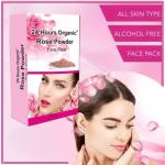 24 Hours Organic Face Pack Rose Powder (100 g)