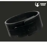 GRIFFIN GEARS Powerlifting Lever Gym Extreme Heavy Duty Genuine Leather Belts-Squats Deadlifts Bodybuilding Weight Lifting Strongman for Men (Medium 30 to 38 Inch), 10MM Black