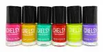 CHELSY Neon Collection Nail Polish, Glossy Finish, 6 Ml Each