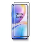 BLATE 3D Curve Tempered Glass Screen Protector for Oneplus 9 Pro (Black)