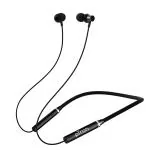 pTron Tangentbeat In-Ear Bluetooth 5.0 Wireless Headphones with Mic, 18hrs Playtime, Deep Bass, 10mm Drivers, Clear Calls, Dual Pairing, Fast Charging, Magnetic Buds, Voice Assistant & IPX4 Wireless Neckband (Black)